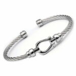 New Fashion Stainless Steel Cuff Brgfgfacelets Rope Chain Link Men Women Charm B55racelets Brand Jewelry Gift